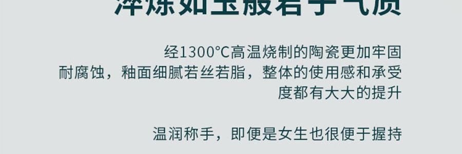 蓝印东方 景德镇陶瓷中式泡茶壶茶具套装 壶*1、杯*4、公道*1、包装*1【石上-千里江山】
