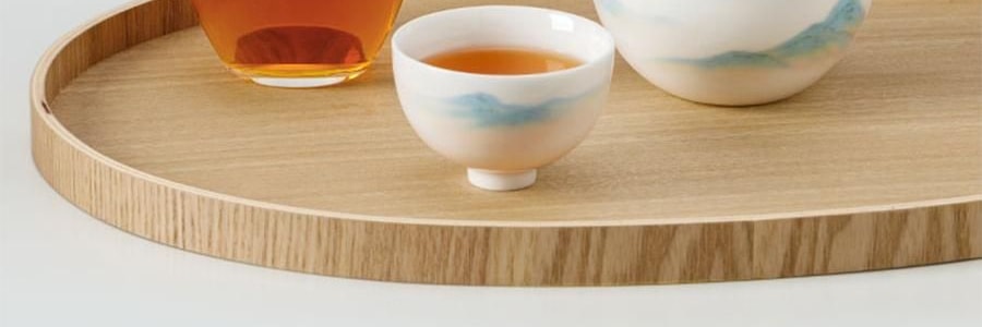蓝印东方 景德镇陶瓷中式泡茶壶茶具套装 壶*1、杯*4、公道*1、包装*1【石上-千里江山】