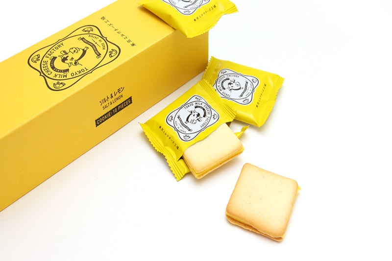 【日本直邮】DHL直邮3-5天到 日本 东京牛奶芝士工厂 期限限定 柠檬海盐芝士代餐零食饼干 10枚装