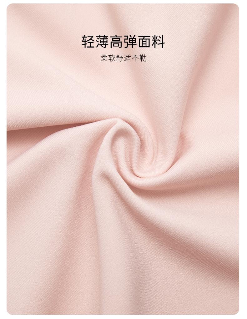 幸棉 橄榄绿均码 水动力裸感无尺码内裤中腰透气提臀无痕平角裤纯棉底裆三角款