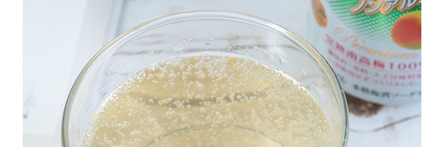 日本CHOYA 日式青梅味 碳酸汽水 350ml