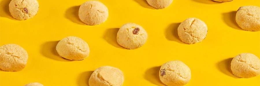 鲍师傅 奶香提子酥糕点 酸甜酥脆 80g【全美超低价】【整颗提子在里面 新鲜短保】【亚米独家】