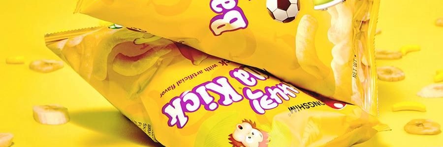 韩国NONGSHIM农心  香蕉脆条 玉米泡芙 膨化零食 45g【 Blackpink Jennie推荐】