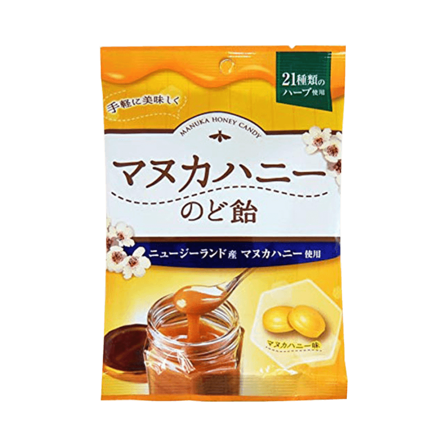 [日本直邮] SENJAKUAME 扇雀饴本铺 麦卢卡蜂蜜薄荷润喉糖 55g