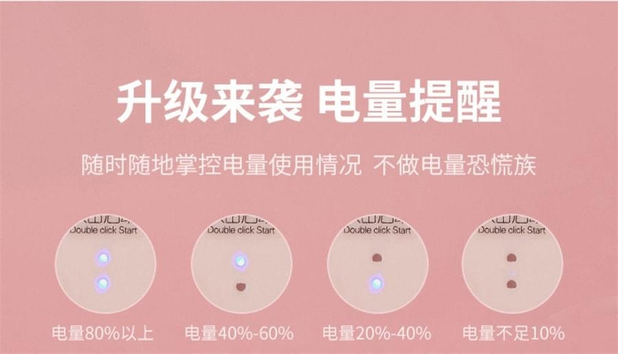 【中国直邮】 九阳 榨汁机马卡龙小型便携式多功能榨汁杯炸汁水果汁机 粉色1个装