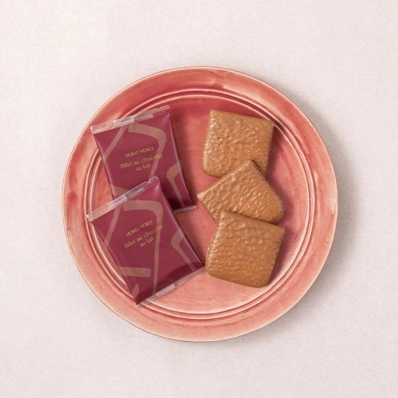 日本 Yoku Moku 巧克力欧蕾薄脆夹心饼干 24枚入
