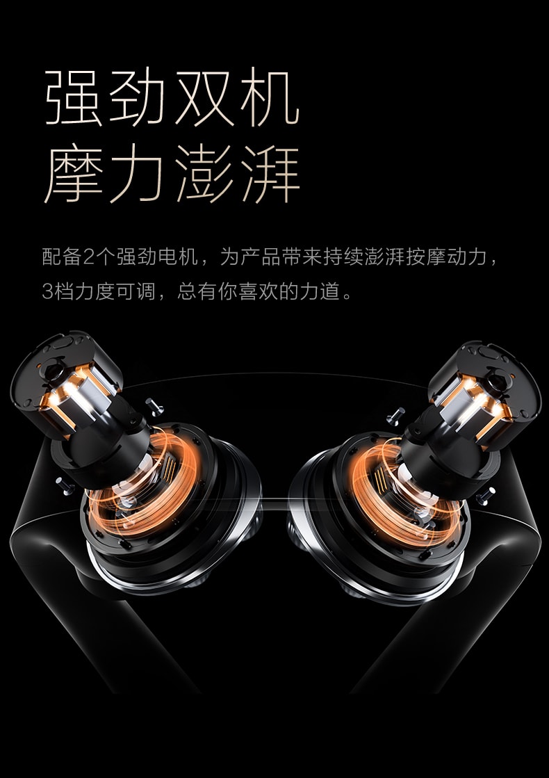 【中国直邮】SKG颈椎按摩仪 P7 白色