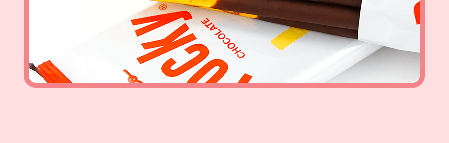 日本GLICO格力高 POCKY百奇 巧克力涂层饼干棒 2包入 72g