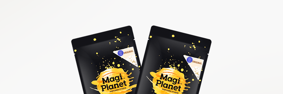 【超大包】台湾Magi Planet星球工坊 爆米花 原味星球 110g 蔡文静推荐【亚米独家】