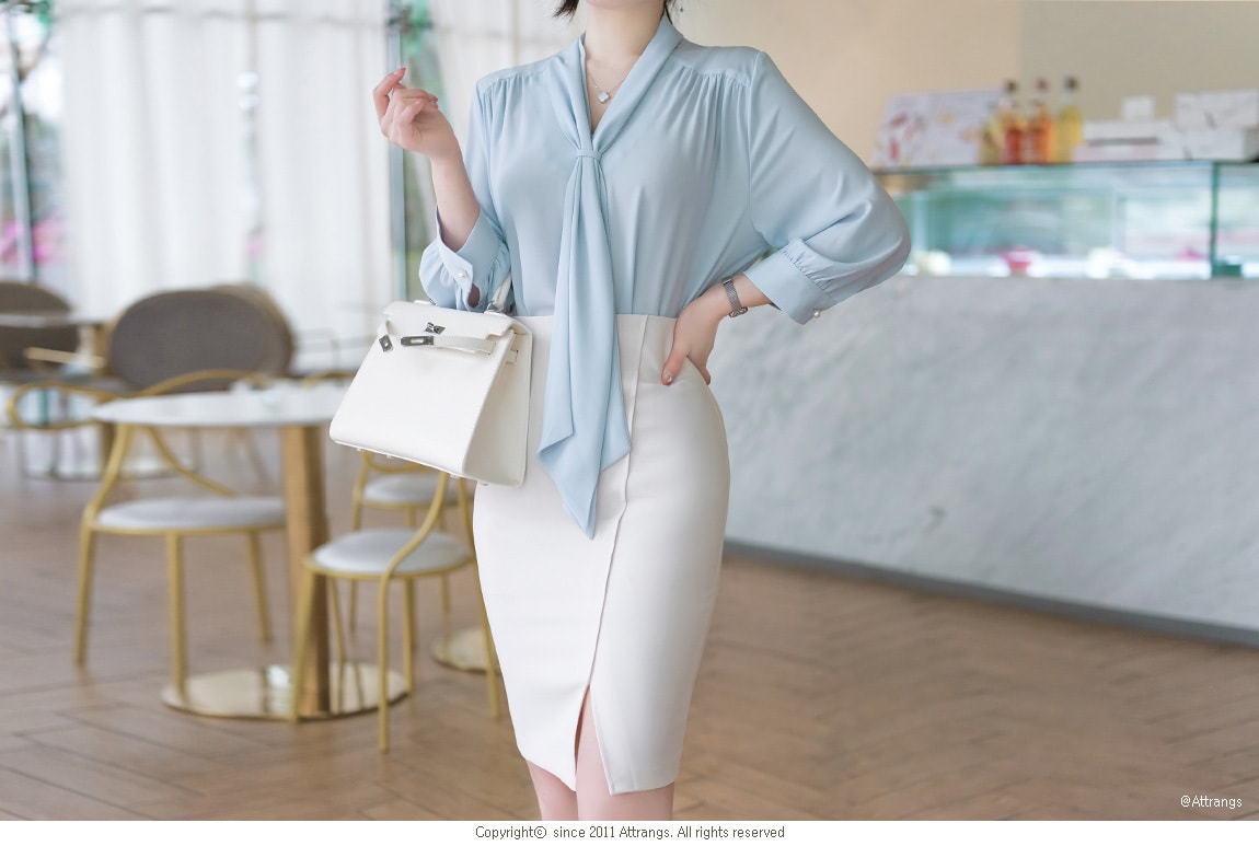 Blouse SkyBlue free size