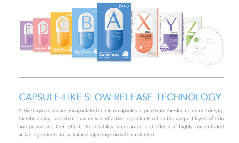 【UGLEE】Soothing Moisture Capsule Mask With Vitamin B 1pc Ship from USA