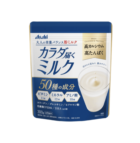 【日本直邮】ASAHI朝日 50种成分高钙高蛋白奶粉 300g