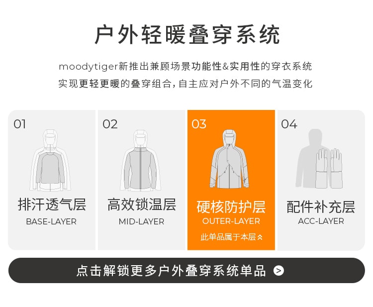 【中国直邮】moodytiger男童运动假两件裤 炭黑色 120cm