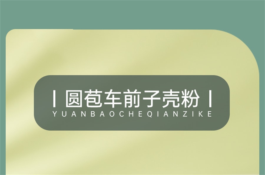 【中国直邮】享滋  洋车前子壳粉圆苞车车前原壳壳子粉膳食纤维粉饱腹感代餐洋前车子   200g/罐