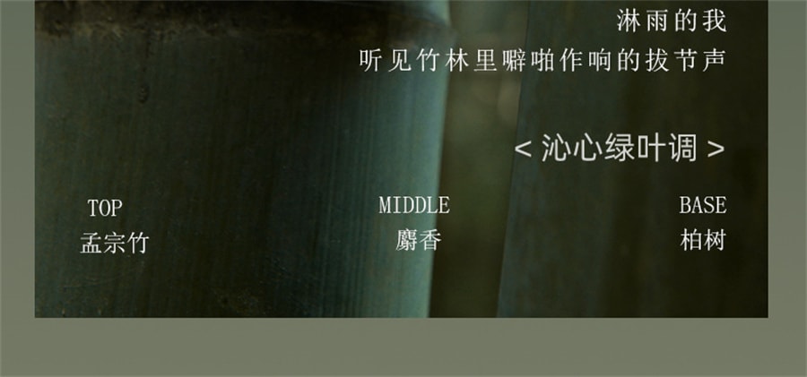 【中國直郵】EmmaMolly艾瑪莫莉 竹煙波月竹子香氛蠟燭送閨蜜生日禮物女生禮品 竹煙波月