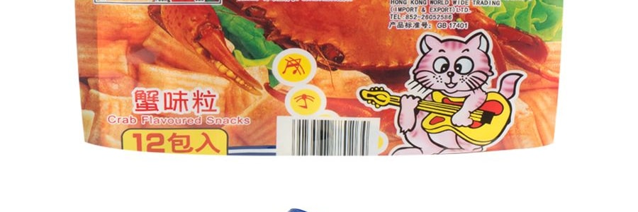 咪咪 蟹味粒 實惠裝 12包入 240g