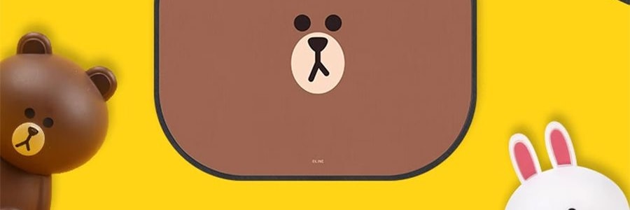 LINE FRIENDS 遮陽棚 汽車遮陽防曬 CHOCO舉手款