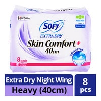 SOFY EXTRA DRY Sanitary Pads Napskin Night 40cm 8pcs