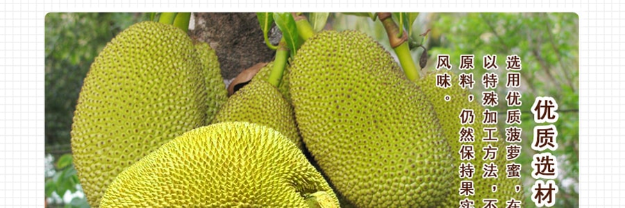 印尼JANS 菠蘿蜜果乾 200g