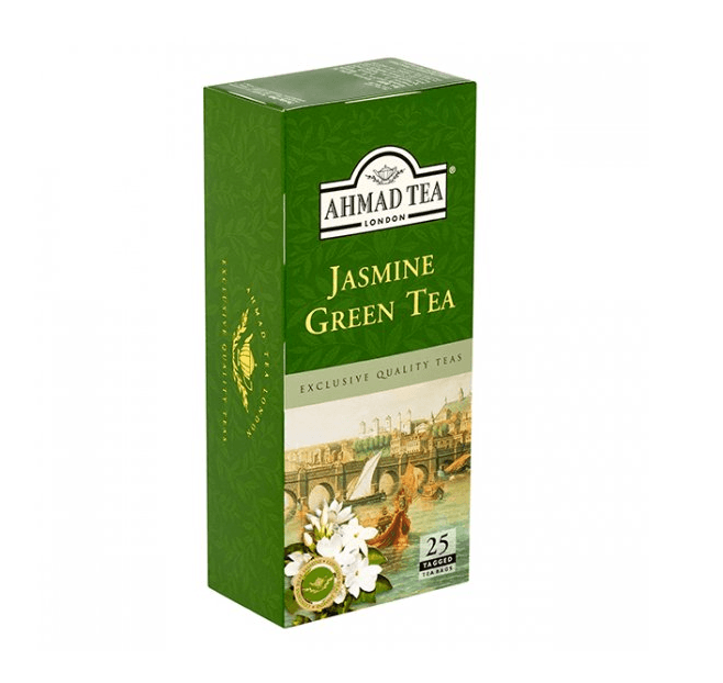 【马来西亚直邮】英国 AHMAD TEA亚曼  茉莉绿茶 25包