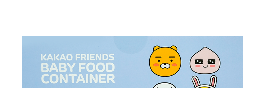 韓國KAKAO FRIENDS 高品質卡通 料理盒套組 兒童食品分裝瓶 180ml *4個裝 食品級安全【新品】