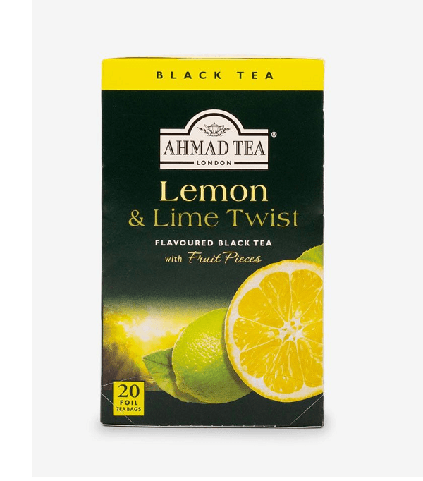 Lemon & Lime Twist Flavoured Black Tea 20bags