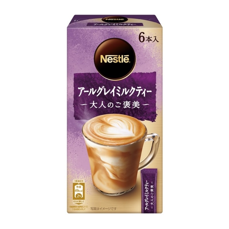 【日本直邮】日本NESTLE 成人的褒奖系列 期限限定 皇家伯爵奶茶 6支装