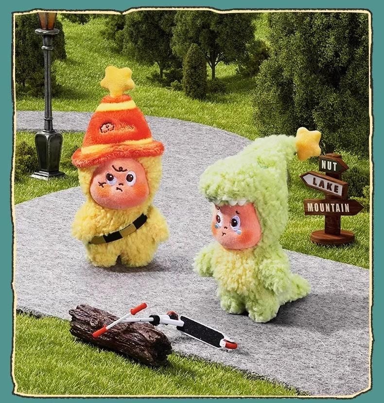 【中国直邮】 POP MART 泡泡玛特 【123!星星人系列】毛绒挂件盲盒 1个【100%官方正品】