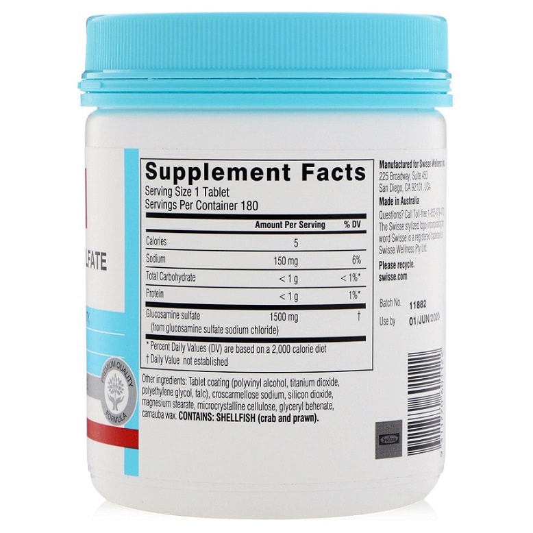 Ultiboost Glucosamine Sulfate - 180 Tablets