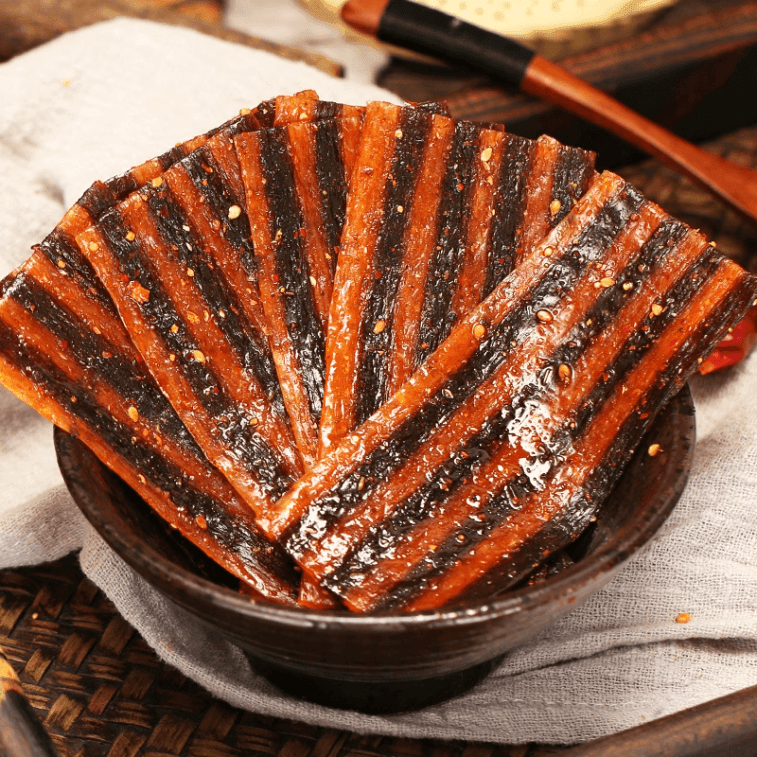 【中國直郵】 安君 斑馬肉辣條 8090懷舊經典麻辣片校園零食小吃麻辣 18g*3包