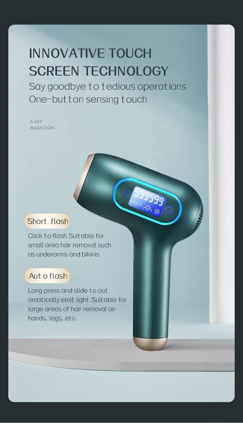 金稻 藍寶石 冰點雷射除毛儀 除毛 腋下除毛 全身可用 美容院家用除毛儀 KD506A 1台