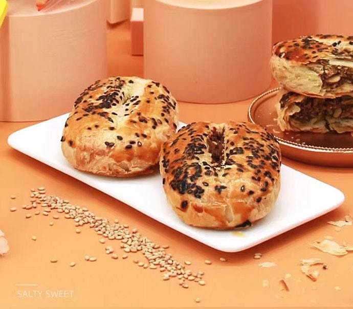 【中国直邮】 老香斋 袜底酥 上海老字号糕点 500g*1袋