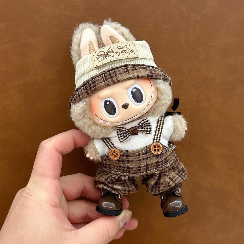 【中國直郵】 FOXTAIL Labubu拉布布娃衣 盲盒公仔衣服 毛絨套裝 可愛換裝-花裙子款(不含公仔) 1件*預計到達時間3-4週