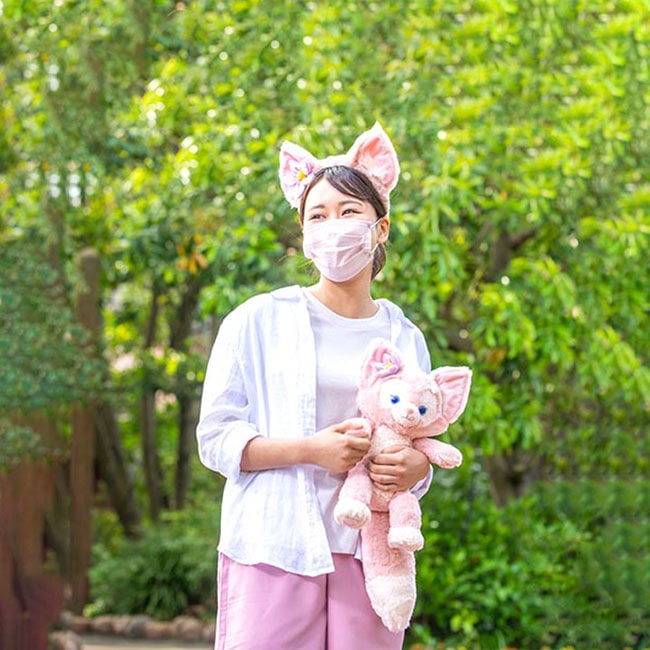 【日本直邮】日本东京迪士尼 娃娃毛绒玩偶公仔 玲娜贝儿 s号 坐高约32cm
