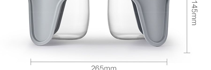 A500 Casserole en verre et support, compatible avec le cuiseur vapeur G55/G56/G56A