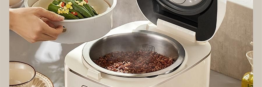 苏泊尔SUPOR IH不锈钢零涂层电饭煲 电饭锅炊饭器 SF40IH99QUS