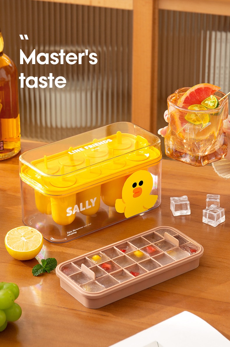 Summer New Ice Lattice Kitchen Popsicle Mold Home Homemade Ice Cream SALLY Models Popsicle 8 Compartments