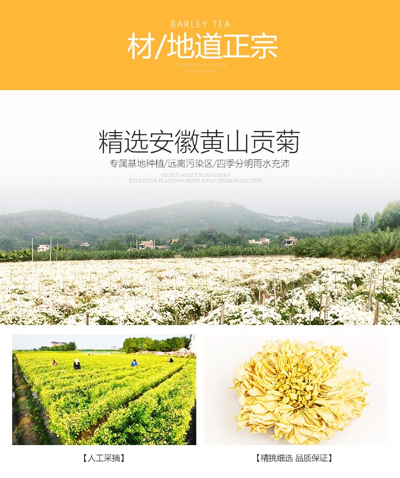 【中国直邮】杞里香 清嗓 护喉 贡菊花茶 25g