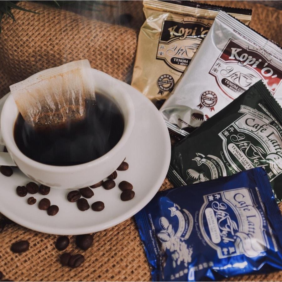 马来西亚 丹南益和 滤袋式经典咖啡乌(黑咖啡含糖风味) 12X20g