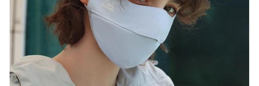 OHSUNNY 暮光系列 防晒护眼角口罩 面罩防晒黑 暗夜黑