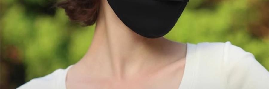 OHSUNNY 暮光系列 防晒护眼角口罩 面罩防晒黑 暗夜黑