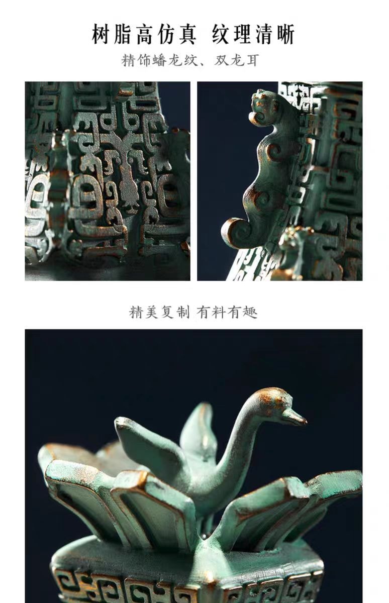 【中国直邮】故宫淘宝 博物馆文创北京礼物 冰箱贴-海蓝花瓣口瓶 1件 |*预计到达时间3-4周