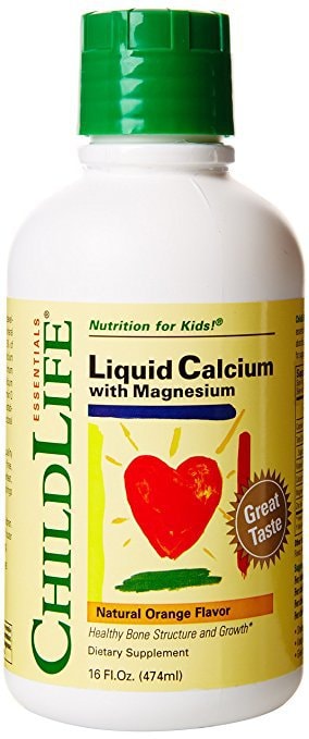 Liquid Calcium/MagnesiumNatural Orange Flavor Plastic Bottle 16-Fl. Oz