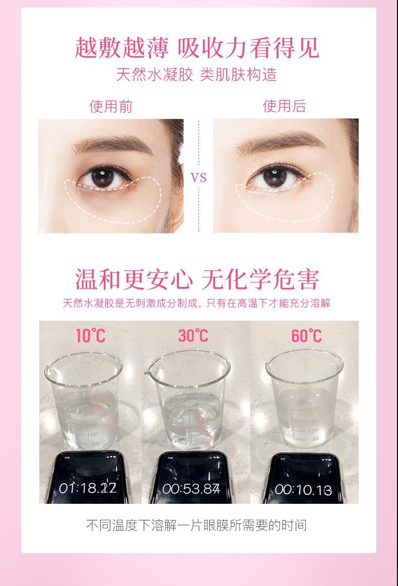韩国 SHANGPREE 香蒲丽 30周年定制款瑚光珊色眼膜 30pairs