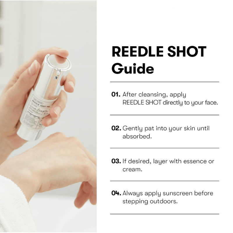 韩国 VT Cosmetics Reedle Shot 100 精华 | 积雪草微针柔嫩肌肤 | 50mL