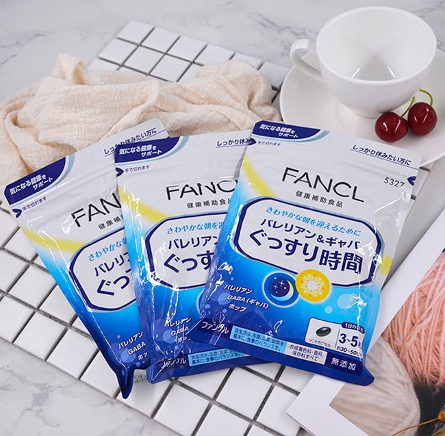 【日本直邮】FANCL芳珂 快眠支援改善睡眠助眠片150粒一个月量