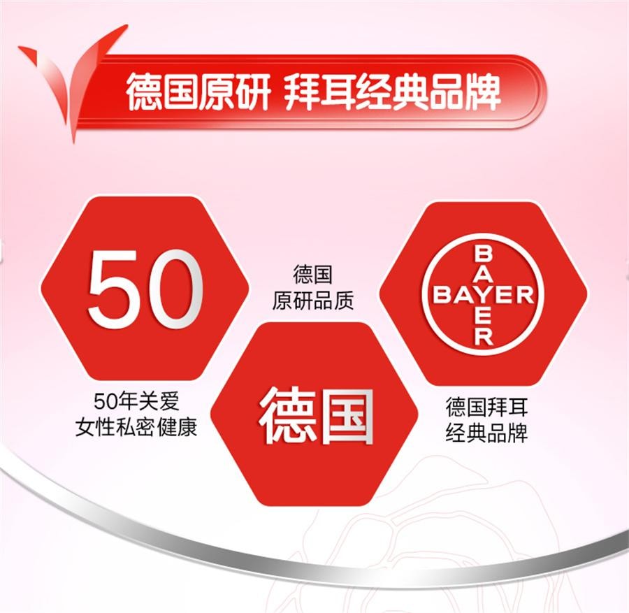 【中国直邮】 凯妮汀 克霉唑阴道片 阴道炎 妇科炎症专用药 一盒一片一疗程1片/盒