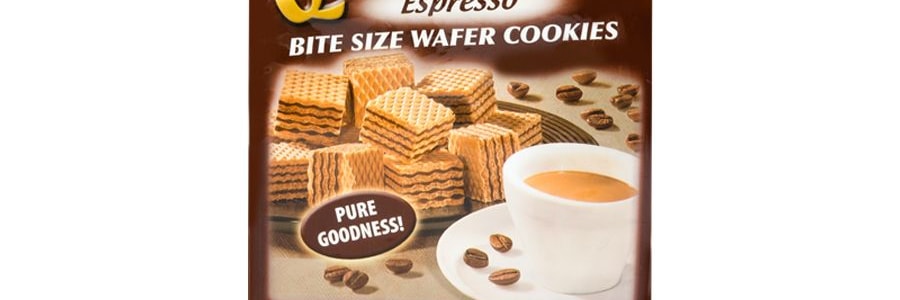 義大利LOACKER萊家 QUADRATINI 威化小餅乾 香醇咖啡口味 220g