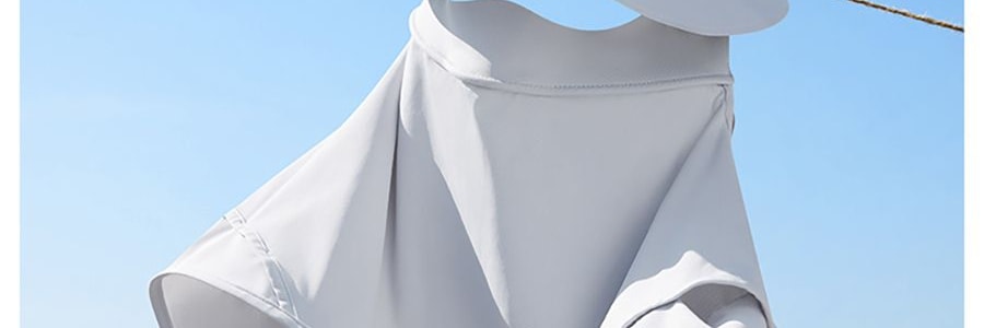 BENEUNDER蕉下 冰屿系列 全脸防晒面罩口罩 护颈脸基尼 浅藕粉 均码F