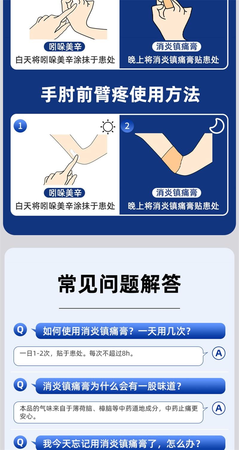 【中國直郵】 硬核醫師 吲哚美辛乳膏 腱鞘炎藥膏手指關節疼痛特效藥專治大拇指手腕專用貼膏藥健鞘囊腫 30g